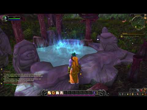 World Of Warcraft - Shadowglen Night Elf Starting Area