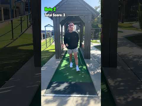 Can I Break A Mini Golf COURSE RECORD?? (My 3rd attempt)