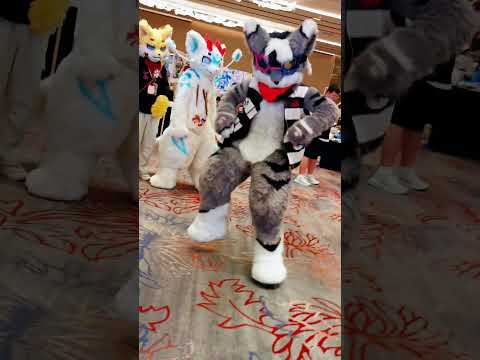 #Dancin at #furry furryfucon #sturdy #viral_video #furrytiktok #fypシ゚viral #fursuit #fursuitdance