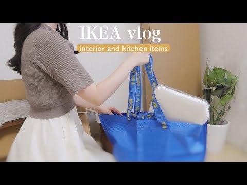 A holiday to go to IKEA and prepare a house for living alone🪴Interior and kitchen goods✂︎✨