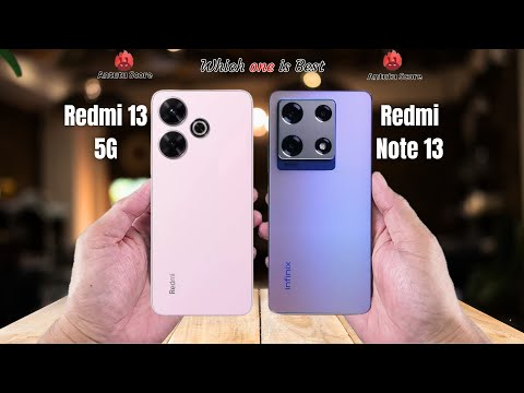 Redmi 13 5G vs Redmi Note 13   Full comparison ⚡Which one is Best