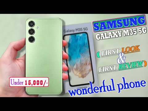 samsung m35 5G First & CRAZY Review Upcom...+phone 2024 #samsungm355g #review #unboxing #Logicmobile