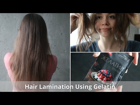 Hair Lamination Using Gelatin For Dry & Damaged Hair | NataliMo