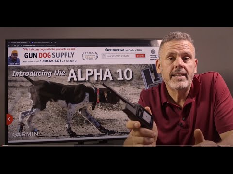 Steve's Garmin Alpha 10 REVIEW