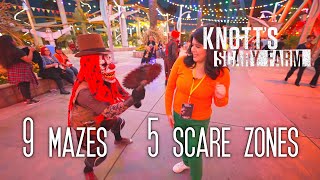 Knott's Scary Farm 2022 at Knott's Berry Farm - Buena Park, California