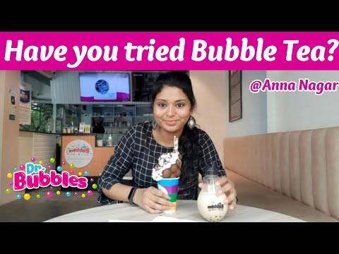 Dr. Bubbles Chennai | Bubble Tea | Bubble Shakes | Bubble Waffles in Anna Nagar | Food Review Tamil