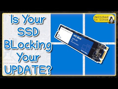 Western Digital SSD Blocks Windows Upgrade