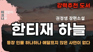 갈피갈피 생생하고 눈물겨운 정말 귀한 소설입니다 / 한티재하늘 / 권정생 / 아크나 오디오북 / 강력추천 / 재미있는 소설