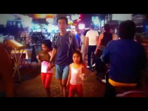 Sim's Family at Khaosan road, Bangkok