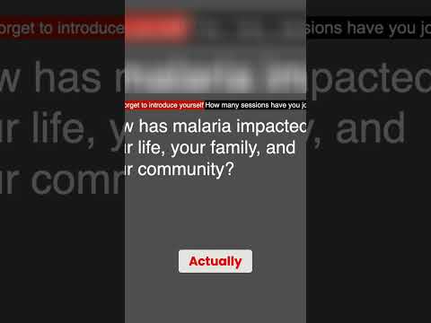 My Personal Battle with Malaria: Impact on Family & Community