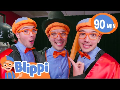 Blippi Has a Magical Halloween | Spooky Kids Videos | Fun Cool Compilations