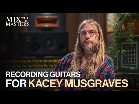 Ian Fitchuk recording guitars for Kacey Musgraves | Sneak Peek