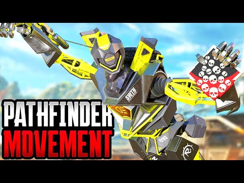 PATHFINDER MOVEMENT 23 KILLS ABSOLUTELY AMAZING (Apex Legends GAMEPLAY)