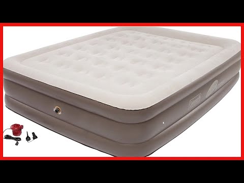 Coleman SupportRest Plus PillowStop Double-High Airbed