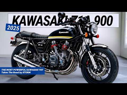 2025 KAWASAKI Z1A 900: THE MOST POWERFUL KAWASAKI YET Takes The Road by STORM!