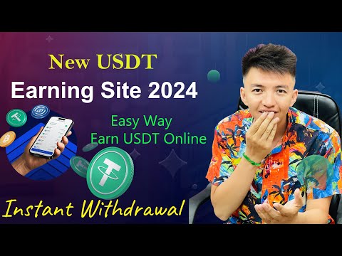 New USDT Earning Website in 2024 | Easy Way to Earn USDT in Bear Market | Online USDT Earning Site