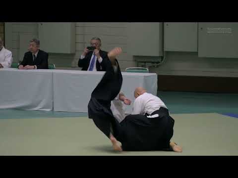 Kuribayashi Takamori Shihan - 61st All Japan Aikido Demonstration at the Nippon Budokan