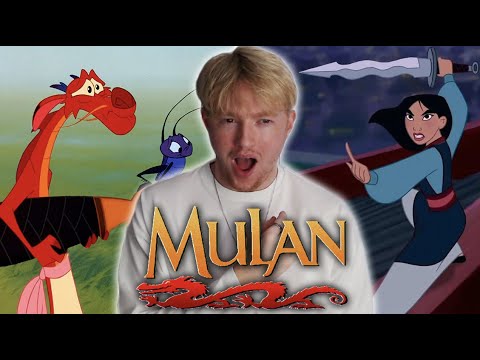 Watching *MULAN* For The First Time And IT'S SO FUNNY!