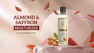 Almond & Saffron Moisturizer - Khadi Natural