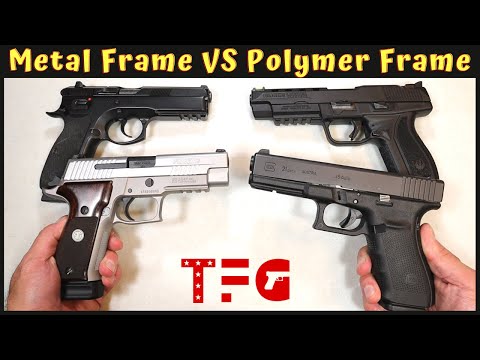 Metal VS Poly Frame "Handgun Showdown" - TheFirearmGuy