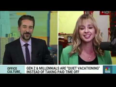 Why Employees Are Starting "Quiet Vacationing" | NBC News - It's Not What You Think!