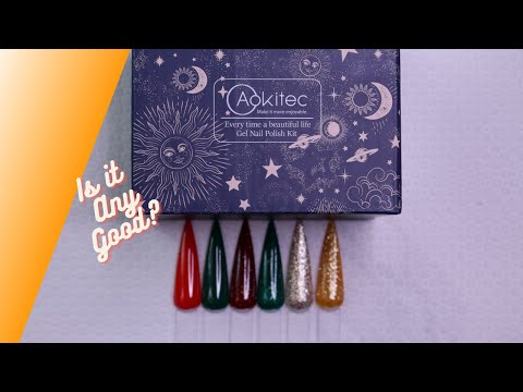 Aokitec Polish| Amazon Cheap (Inexpensive)Gel Polish Kit| How is it??[GIVEAWAY CLOSED]