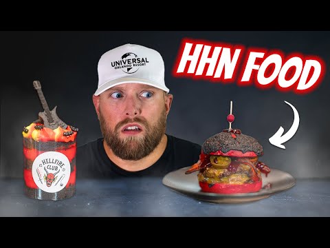 Halloween Horror Nights 2023 Food Review!