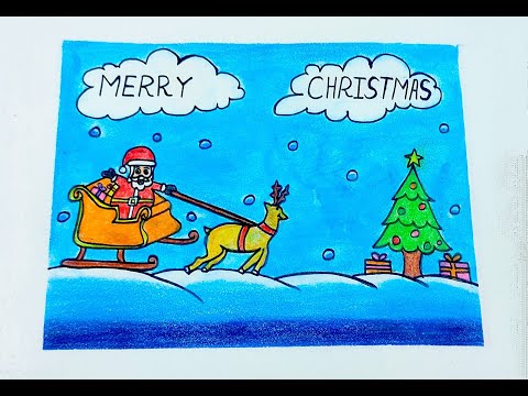 How to draw Santa Claus Easy | Christmas drawing | Santa Claus drawing | Merry Christmas #christmas