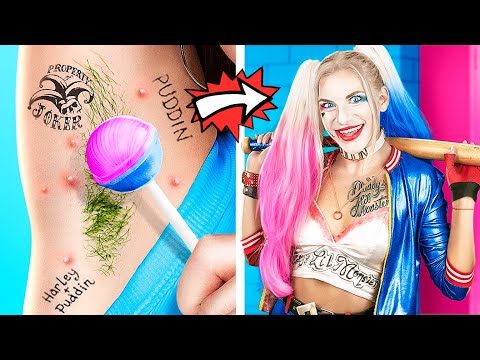 From Nerd Harley Quinn To Beauty Superhero