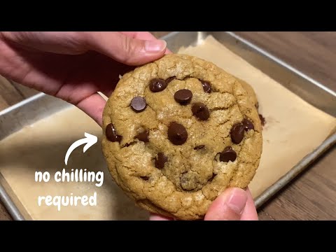 How To Make a Single Serving Chocolate Chip Cookie