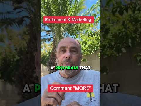 #Retirement&Marketing #DailyPayOut #DigitalMarketing #EarnWhileYouLearn #NoTech