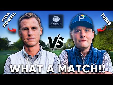 The CLOSEST Scratch Match Yet!! (And So Close To A Hole In One!) | Tubes v Steve Sidwell 💥