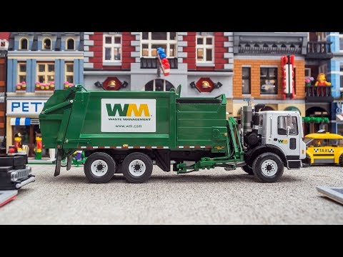 First Gear Mack MRU TerraPro - Heil DuraPack Python Model Garbage Truck