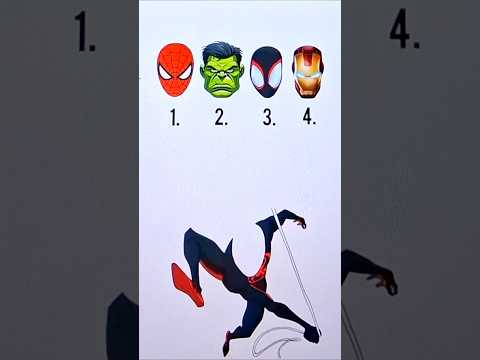 Which one is correct headofSpidermanverse 3? #shorts #milesmorales #spiderman #marvel #art #trending