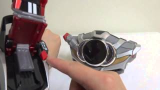 仮面ライダードライブ 変身ベルト DXドライブドライバー & シフトブレス レビュー KAMEN RIDER DRIVE DX DRIVE DRIVER & SHIFT BRACELET review