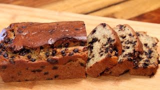 Banana Bread Recipe | Eggless Chocolate Chip Banana Bread | Divine Taste With Anushruti