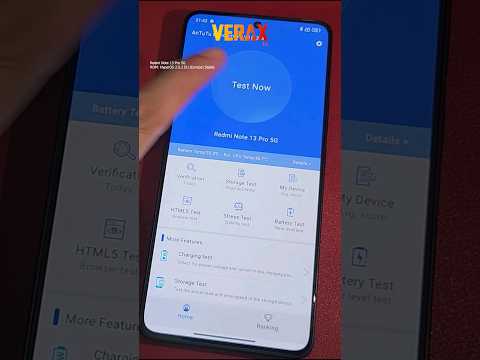 HyperOS 2.0.2 EU Stable Antutu Benchmark Test | Redki Note 13 Pro 5G & Poco X6 5G (garnet)