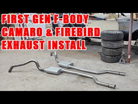 How To Install Exaust System on a First Gen F-Body - Pontiac Firebird & Chevy Camaro