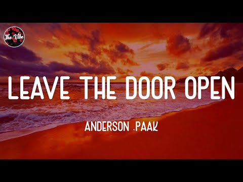 Anderson .Paak - Leave the Door Open (Lyrics)