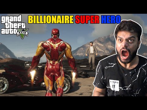 Michael Met A Billionaire Super Hero And Saved The World | GTA 5 GAMEPLAY #27