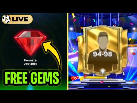 Live: 500k FREE GEMS playing fc mobile firtst time after update (EURO packs + chill)