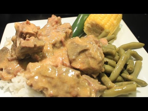 How to Cook Pork Neck Bones & Gravy ~ Texas Style