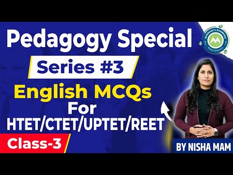 English Language Pedagogy imp Mcq Series Class-3 For Reet /Htet/Ctet?Tgt pgt English ubject Exam