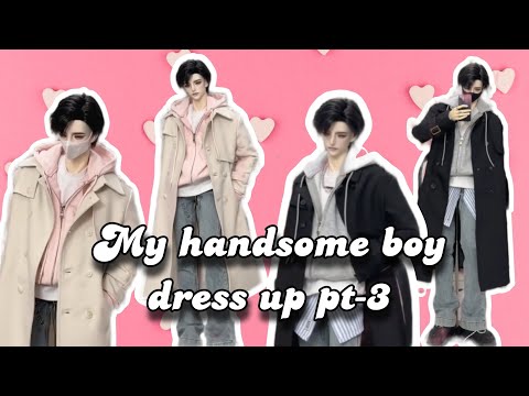 Handsome boy bjd doll dress up, outfits || Pt-3 || #balljointeddoll #bjd #youtubevideo #bjddolls