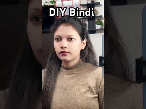 Diy bindi😲bindi hack🤗#shorts #trending #youtubeshorts #makeup #shortvideo #shortsfeed #diy #fyp