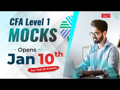 Crack CFA Level 1 in Your First Attempt | Sanjay Saraf Sir's Mocks | SSEI