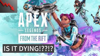 APEX LEGENDS IS DYING AS PLAYER COUNT CRUMBLES