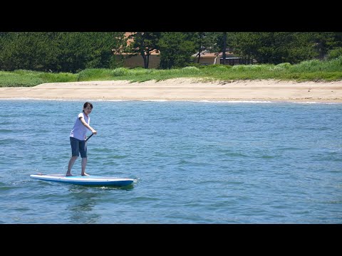 島のソウルフード～慶野松原でSUPしながら淡路島牛丼～