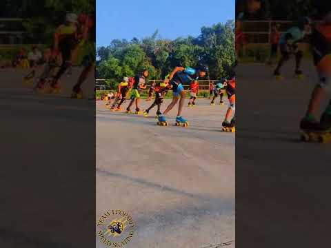 SKATING PRACTICE TEAM LEOPARD SPEEDSKATING VARANASI #shorts #shortsvideo #sport  #athletics #skating