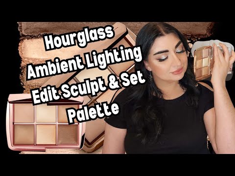 Hourglass Ambient Lighting Edit Sculpt & Set Palette Review + Demo